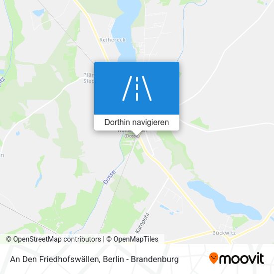 An Den Friedhofswällen Karte