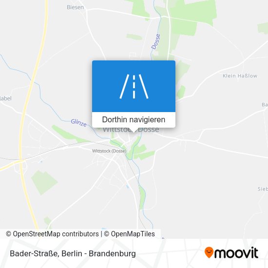 Bader-Straße Karte