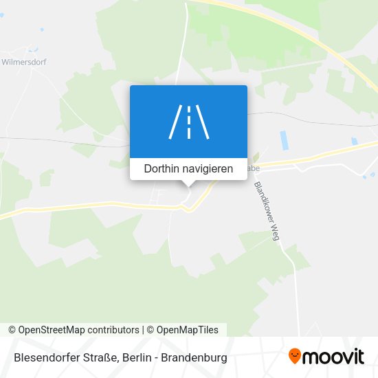 Blesendorfer Straße Karte
