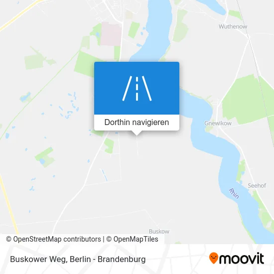Buskower Weg Karte