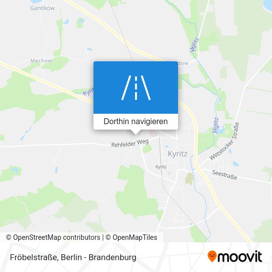 Fröbelstraße Karte
