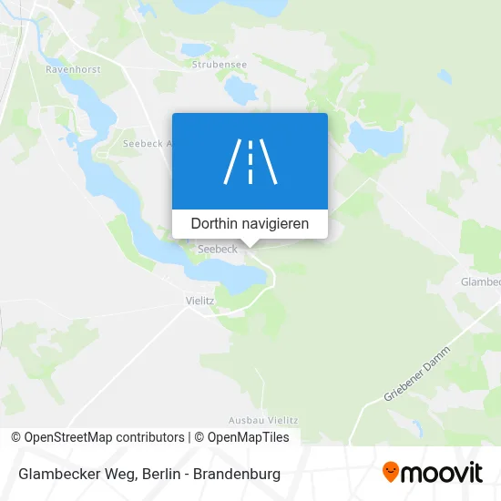 Glambecker Weg Karte