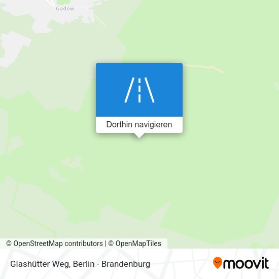Glashütter Weg Karte
