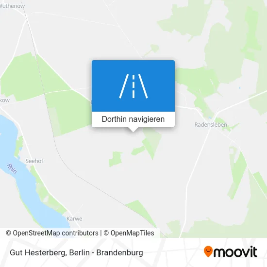 Gut Hesterberg Karte