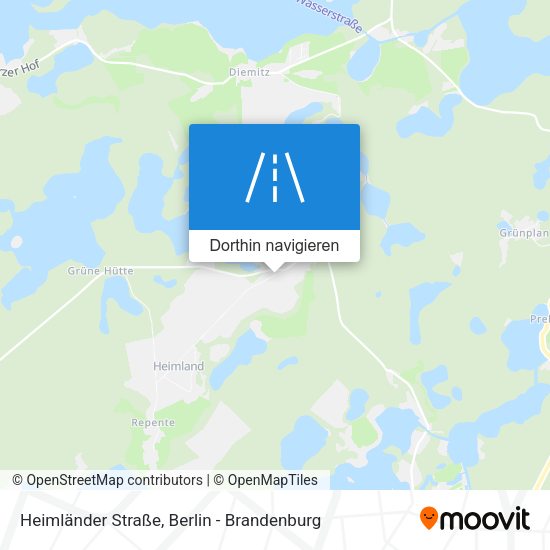 Heimländer Straße Karte