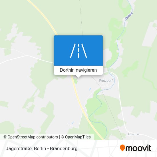 Jägerstraße Karte
