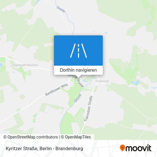 Kyritzer Straße Karte