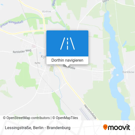 Lessingstraße Karte