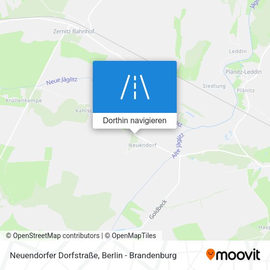 Neuendorfer Dorfstraße Karte