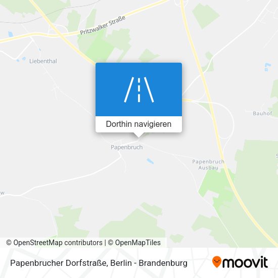 Papenbrucher Dorfstraße Karte