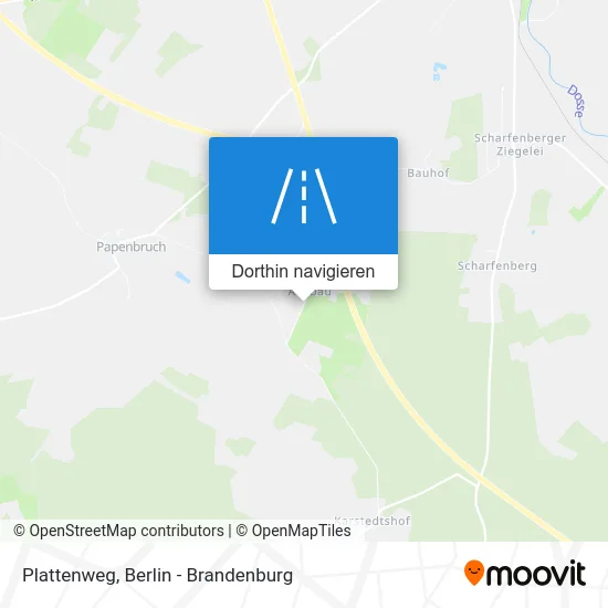 Plattenweg Karte