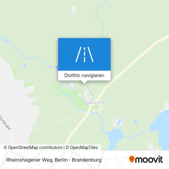Rheinshagener Weg Karte