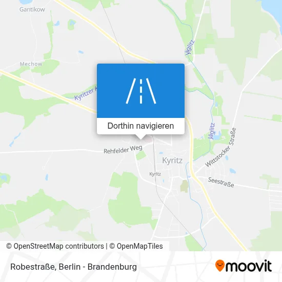 Robestraße Karte