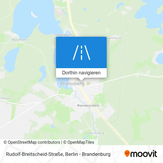 Rudolf-Breitscheid-Straße Karte