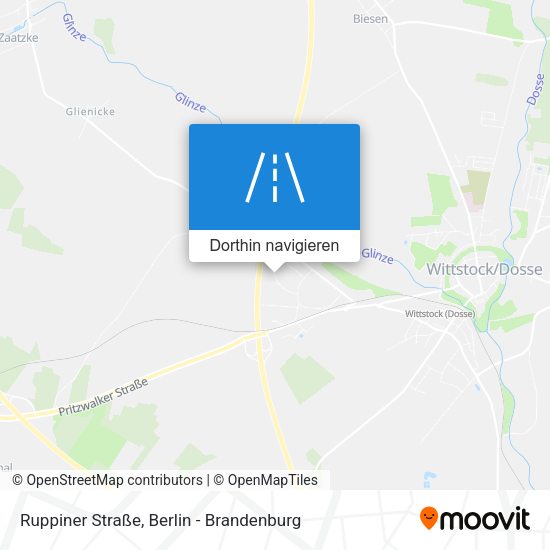 Ruppiner Straße Karte