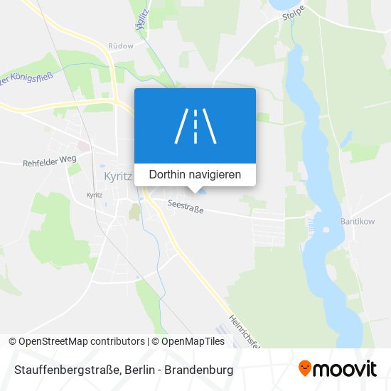 Stauffenbergstraße Karte