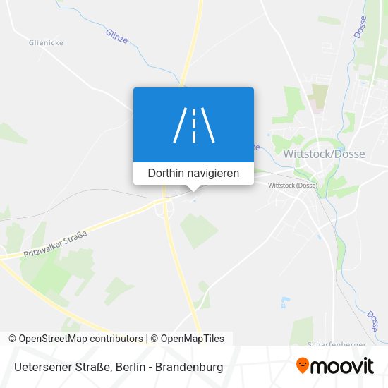 Uetersener Straße Karte