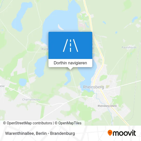 Warenthinallee Karte