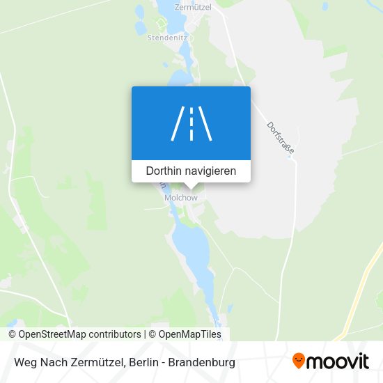 Weg Nach Zermützel Karte