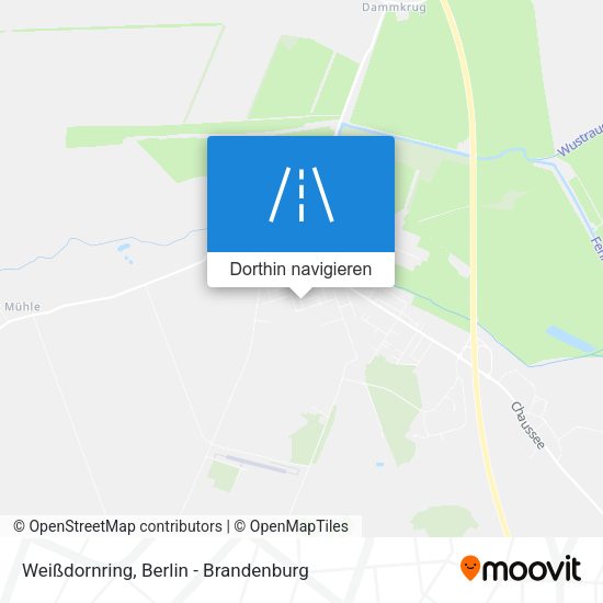 Weißdornring Karte