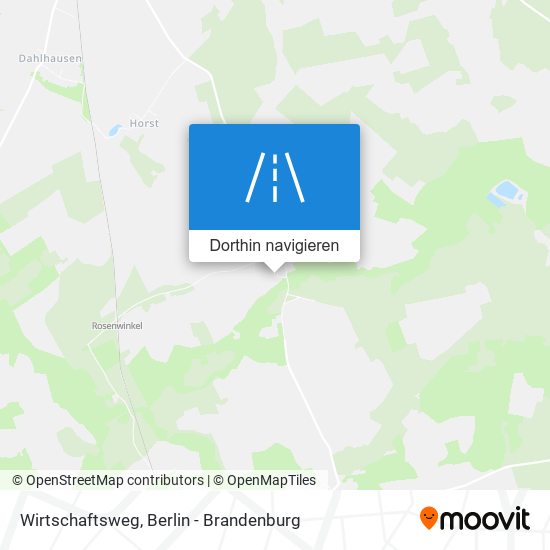 Wirtschaftsweg Karte