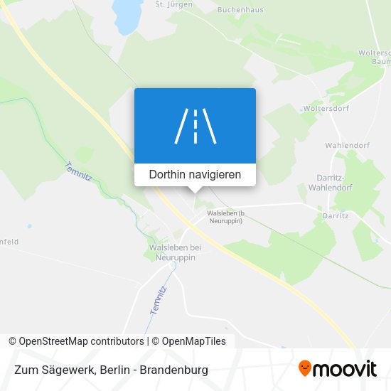 Zum Sägewerk Karte