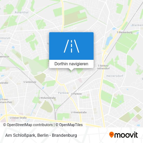 Am Schloßpark Karte