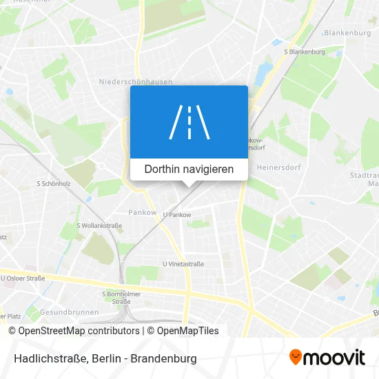 Hadlichstraße Karte