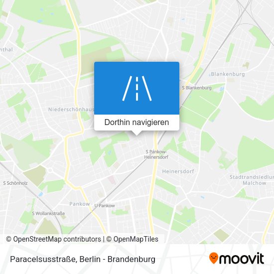Paracelsusstraße Karte