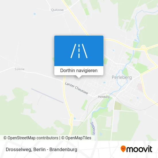 Drosselweg Karte