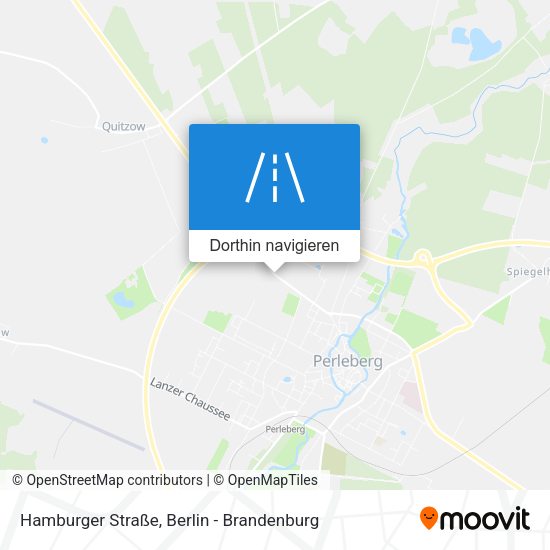 Hamburger Straße Karte