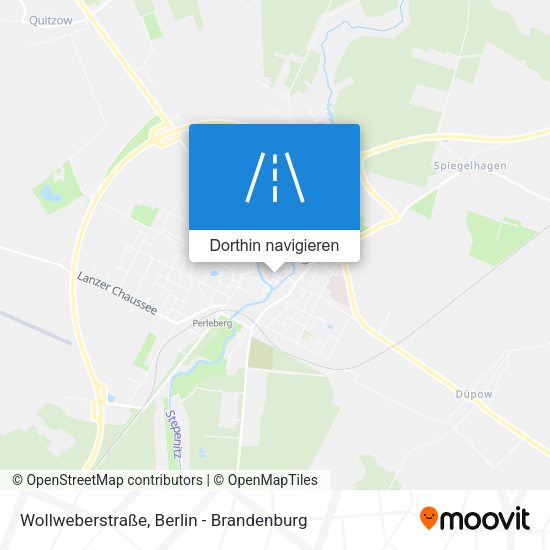 Wollweberstraße Karte