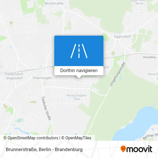 Brunnerstraße Karte