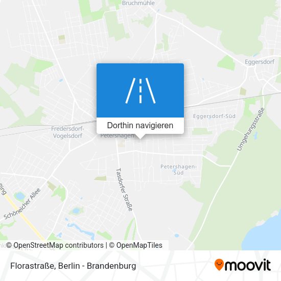 Florastraße Karte