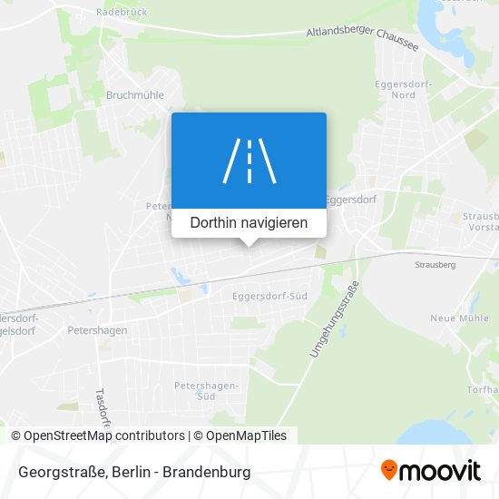 Georgstraße Karte