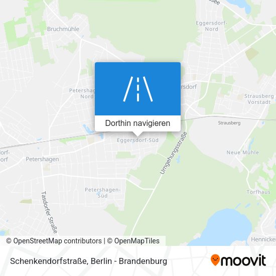 Schenkendorfstraße Karte