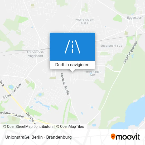 Unionstraße Karte