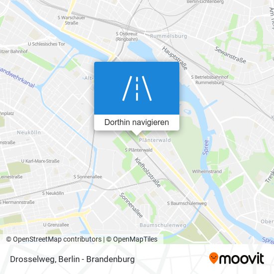 Drosselweg Karte