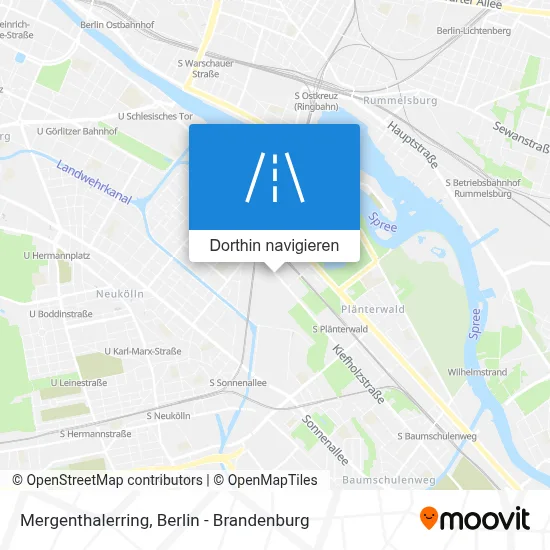 Mergenthalerring Karte