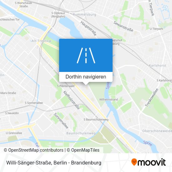 Willi-Sänger-Straße Karte
