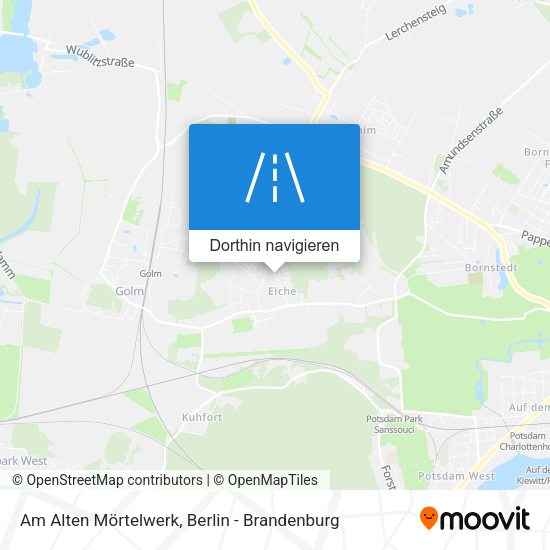 Am Alten Mörtelwerk Karte