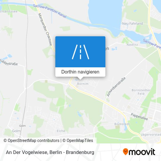 An Der Vogelwiese Karte
