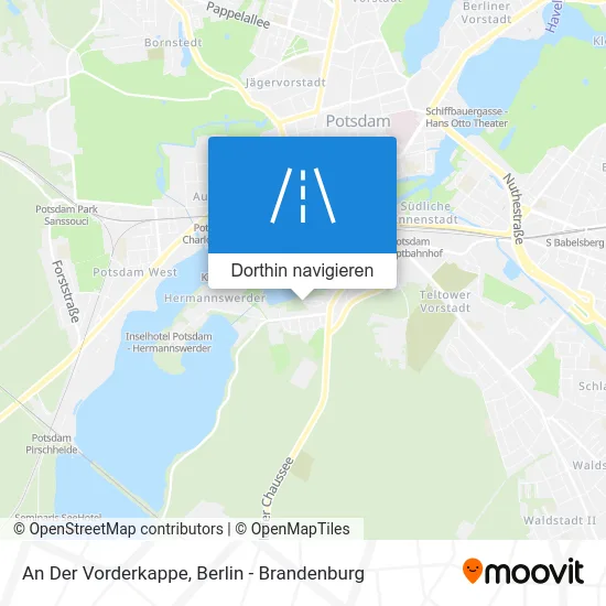 An Der Vorderkappe Karte