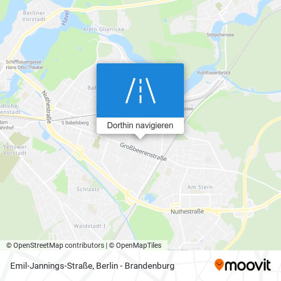 Emil-Jannings-Straße Karte