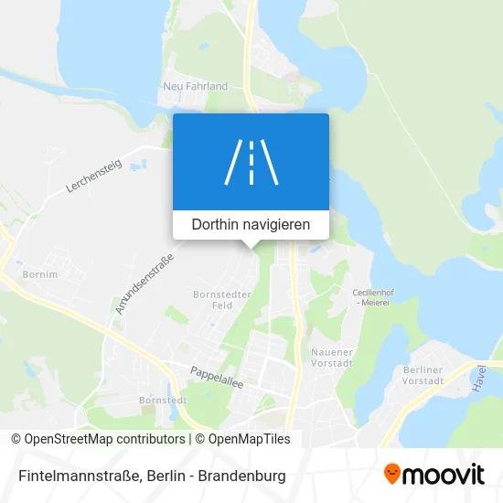 Fintelmannstraße Karte