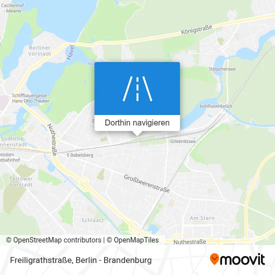 Freiligrathstraße Karte