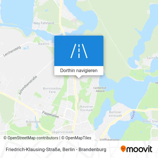 Friedrich-Klausing-Straße Karte