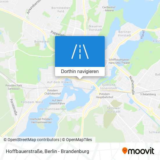 Hoffbauerstraße Karte