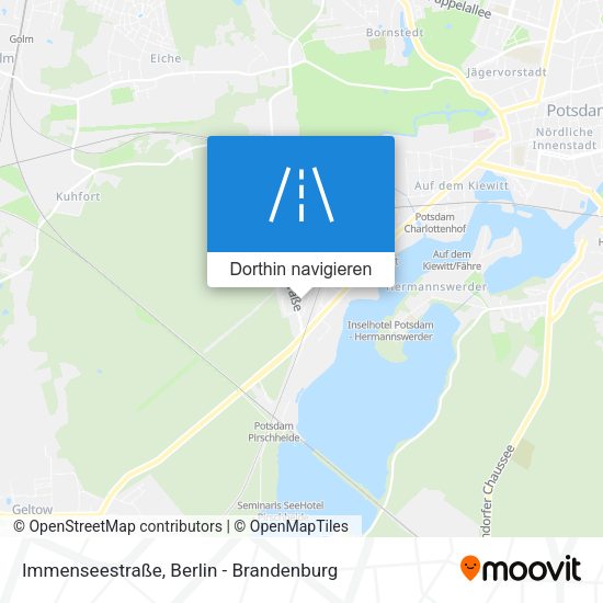 Immenseestraße Karte