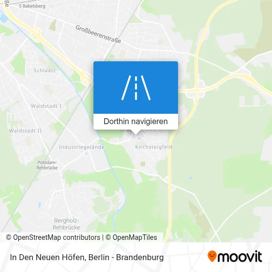 In Den Neuen Höfen Karte